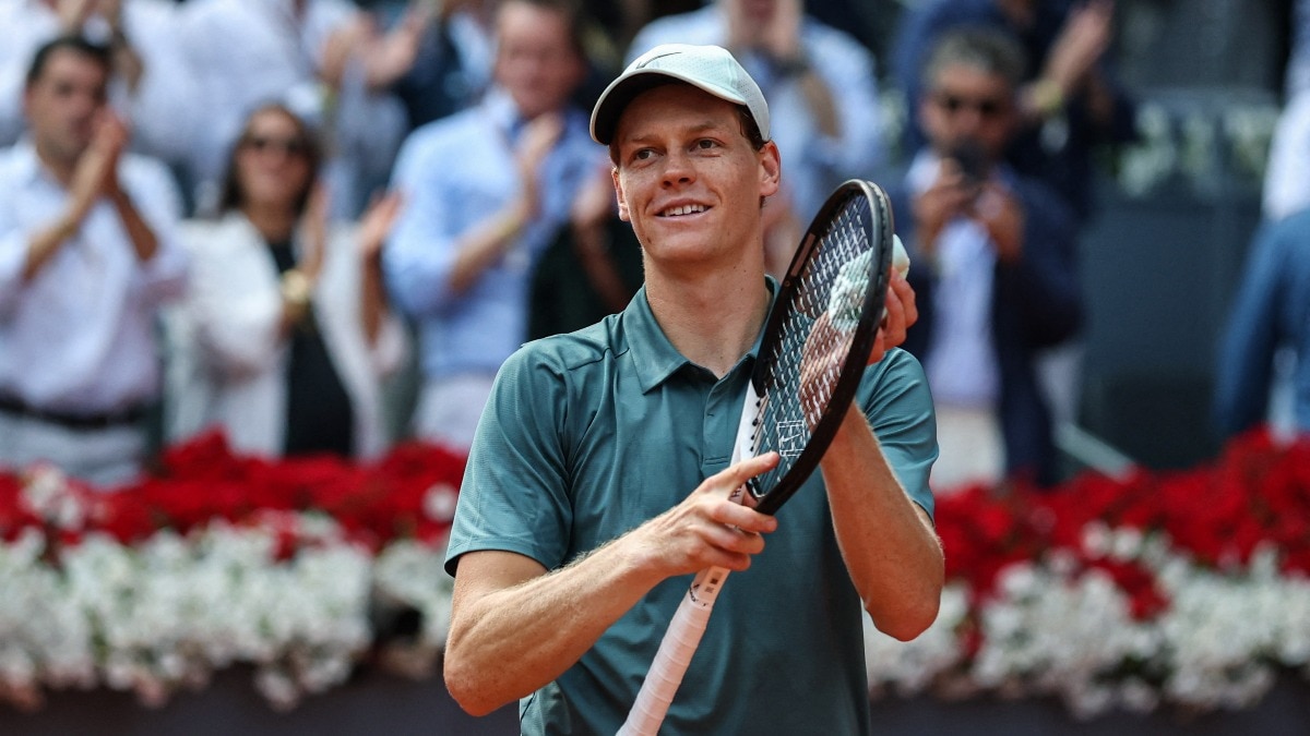 Madrid Open 2026: Jannik Sinner created history by defeating Novak Djokovic, Roger Federer and Rafael Nadal to reach the finals