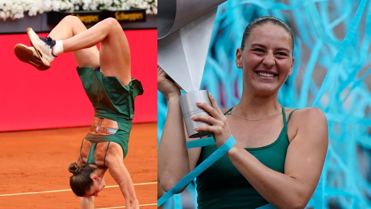 Marta Kostyuk wraps up dream Madrid Open title with backflip celebration: WATCH