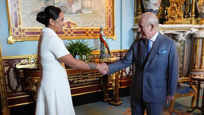 Buckingham Palace hosts historic meeting between King Charles and New Zealand’s Maori Queen