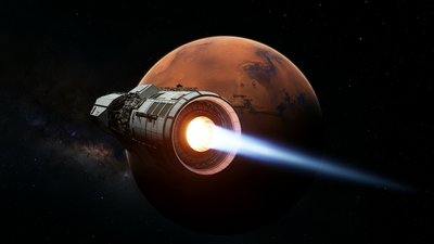 NASA tests thruster powerful enough for manned mission to Mars