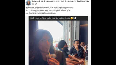 It wasn’t racist: New Zealand woman says police came to her home for ‘Welcome to New India’ FB post