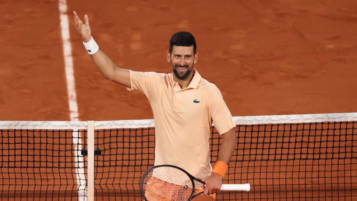 French Open 2026: Novak Djokovic survives initial scare, reaches second round
