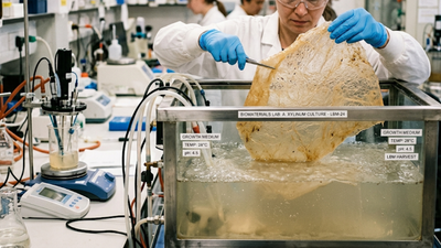 Scientists develop bacteria-made “living” supermaterial that could replace plastic