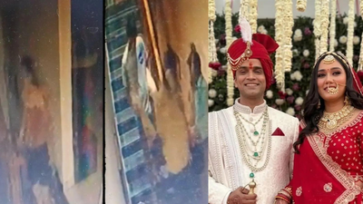 In CCTV she is seen heading towards the terrace; Husband, others attempt CPR later