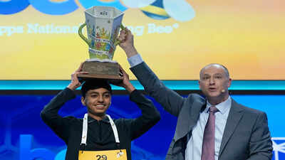 Shrey Parikh: Meet Shrey Parikh: The 14-year-old Indian-origin spelling bee winner who spelled 32 words in 90 seconds. world News