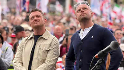 Dozens arrested at Tommy Robinson march in London; Elon Musk called Britain a ‘prison island’