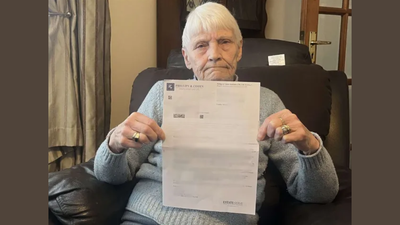 A 78-year-old British great-grandmother was left in shock after a utility firm mistakenly declared her dead on a £60 bill. world News