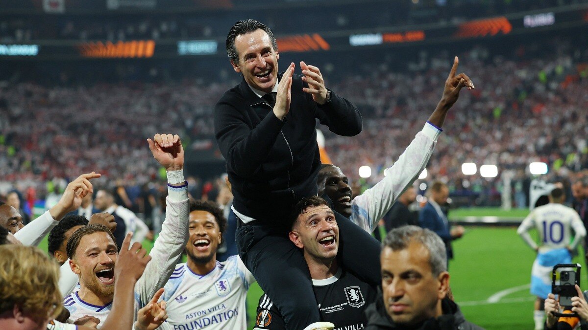 Unai Emery puts Aston Villa on Europe map, wins 5th Europa League title