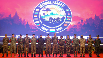 Military exercise ‘Pragati’ of 12 countries begins in Meghalaya. india news