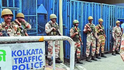 West Bengal elections: Lockdown in strongroom areas after TMC, BJP clash. india news