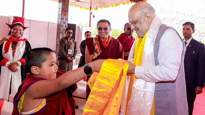 Ladakh ‘living land of Dhamma’, Buddha’s message of compassion even more relevant today: Amit Shah india news