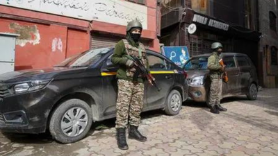 Jammu and Kashmir: Terrorist hideout destroyed in Kishtwar; Huge quantity of arms and ammunition seized. india news