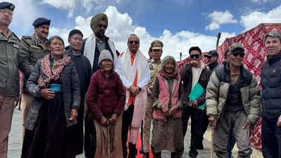 Model village to be built in Ladakh for nomads on India-China border. india news