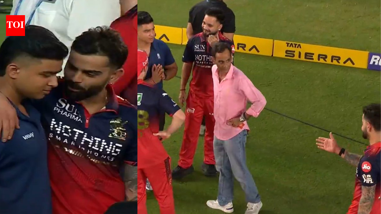 IPL 2026: Watch: Virat Kohli meets Vaibhav Suryavanshi after RCB’s consecutive title wins. cricket news