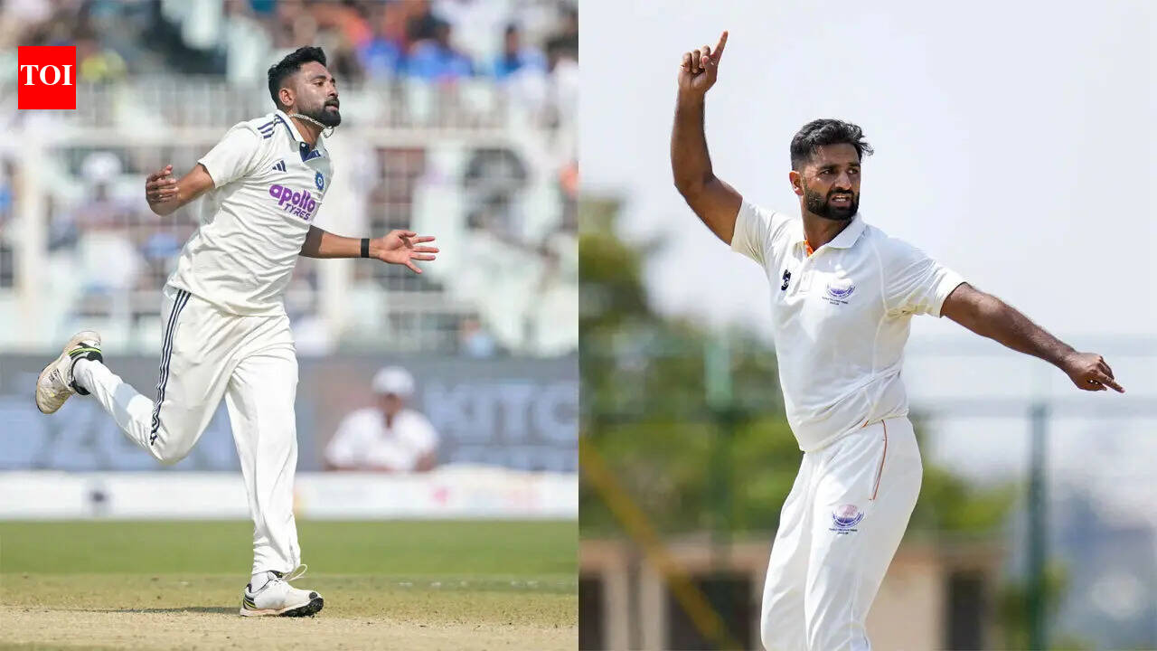 India vs Afghanistan: Mohammad Siraj’s availability hangs in limbo; Auqib Nabi on standby for sole Afghanistan Test. cricket news