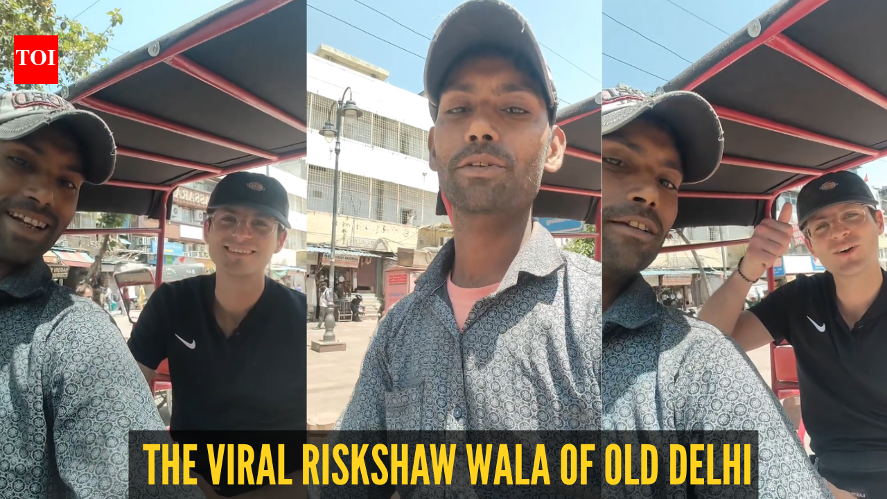 Meet Aslam, Chandni Chowk’s multi-talented rickshaw puller who stuns tourists with his fluent German, Italian and Spanish.