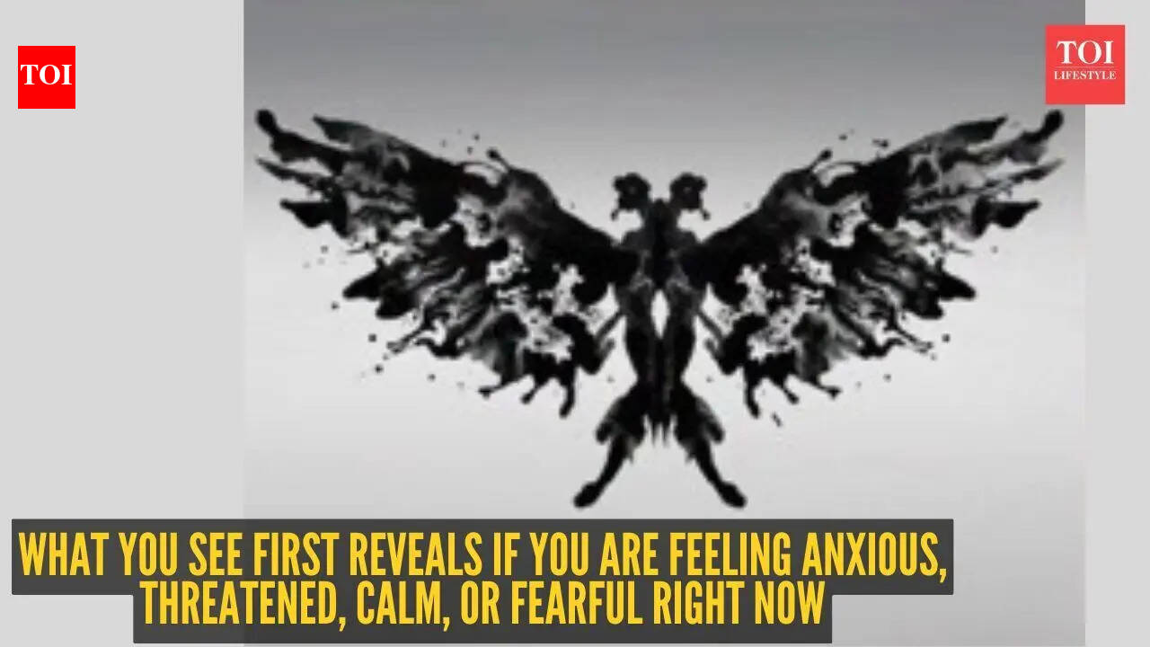 Optical Illusion Personality Test: Butterfly or moth, monster, bird, dragon, or abstraction? The first thing you see shows whether you are feeling anxious, fearful, calm or frightened at the moment