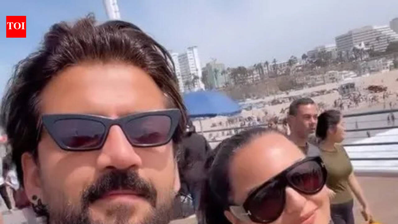 Sonakshi Sinha shares heart-touching vacation video with Zaheer Iqbal, quotes Shah Rukh Khan’s iconic dialogue.