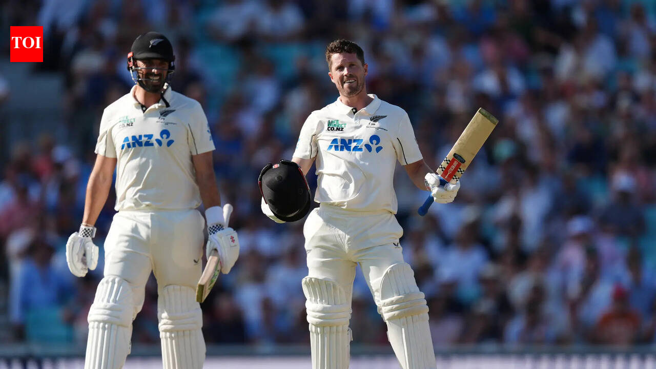 Henry Nicholls and Rachin Ravindra gave New Zealand a lead of 352 runs over England after the third day. cricket news