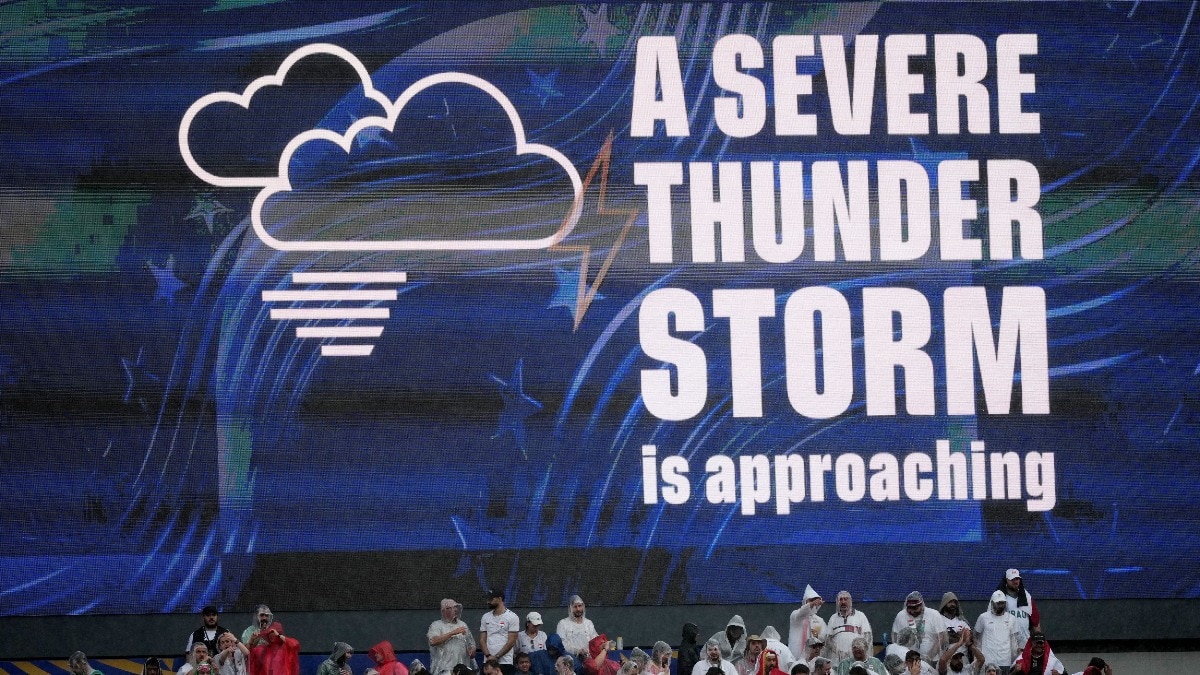 France vs Iraq World Cup match delayed due to rain and storm in Philadelphia
