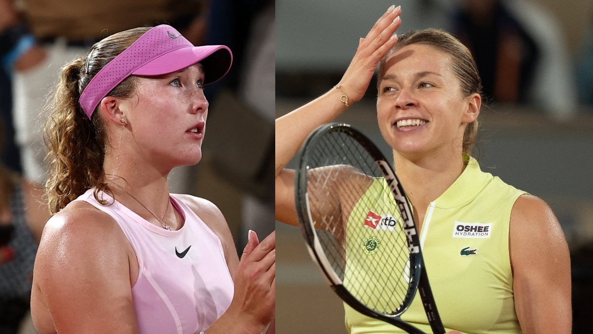 French Open women’s singles final live streaming, Mirra Andreeva vs Maja Chvalinska: Head-to-head, road to final and all you need to know
