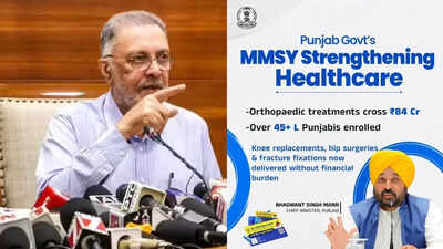 Punjab sets record of ₹84 crore in orthopedic treatment in just four months under Mukhyamantri Sehat Yojana. india news