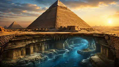 Was there a hidden river beneath Egypt’s Great Pyramid of Giza: New evidence rewrites history. world News