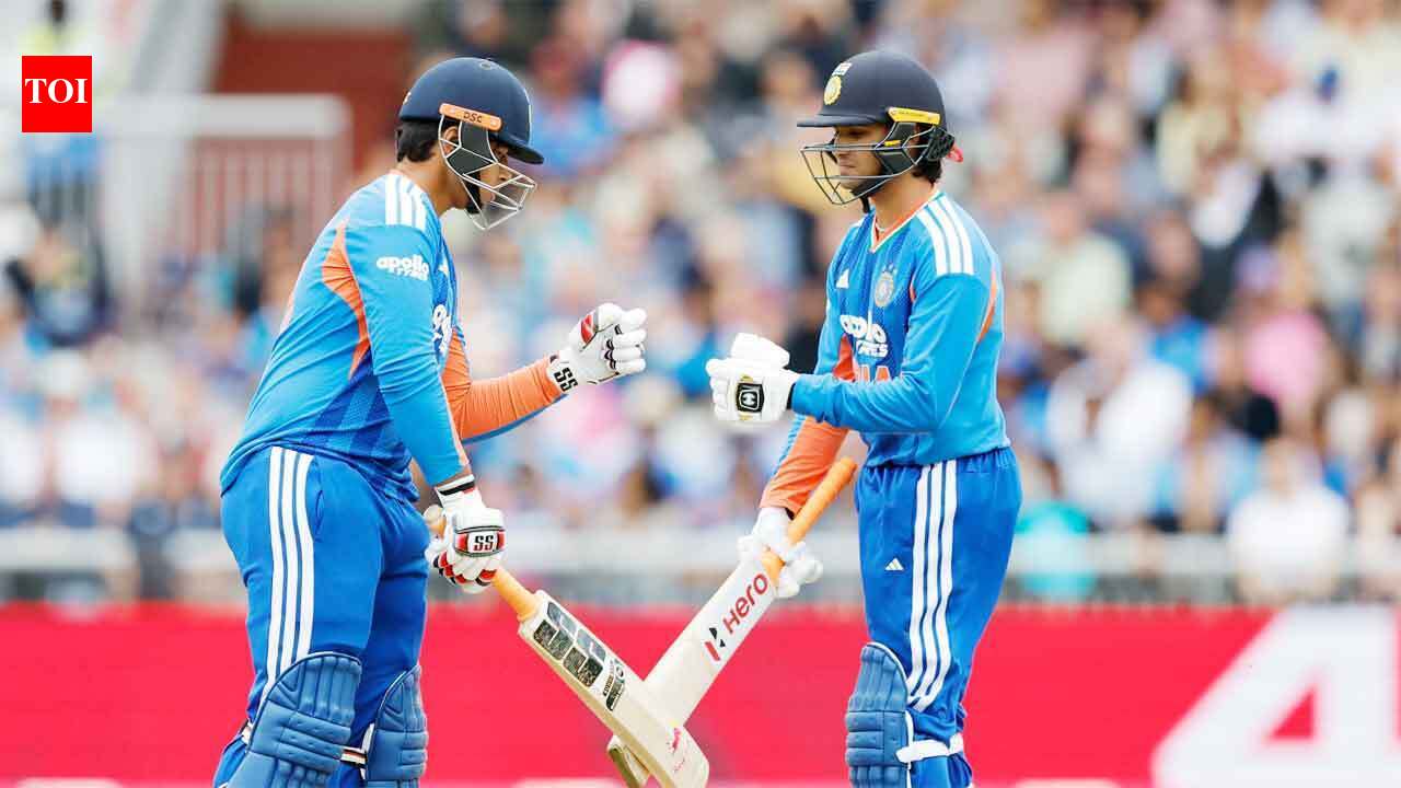 ‘Will we go in front or will we hit behind?’: Abhishek Sharma and 15-year-old Vaibhav Suryavanshi’s on-field chat goes viral – watch | cricket news