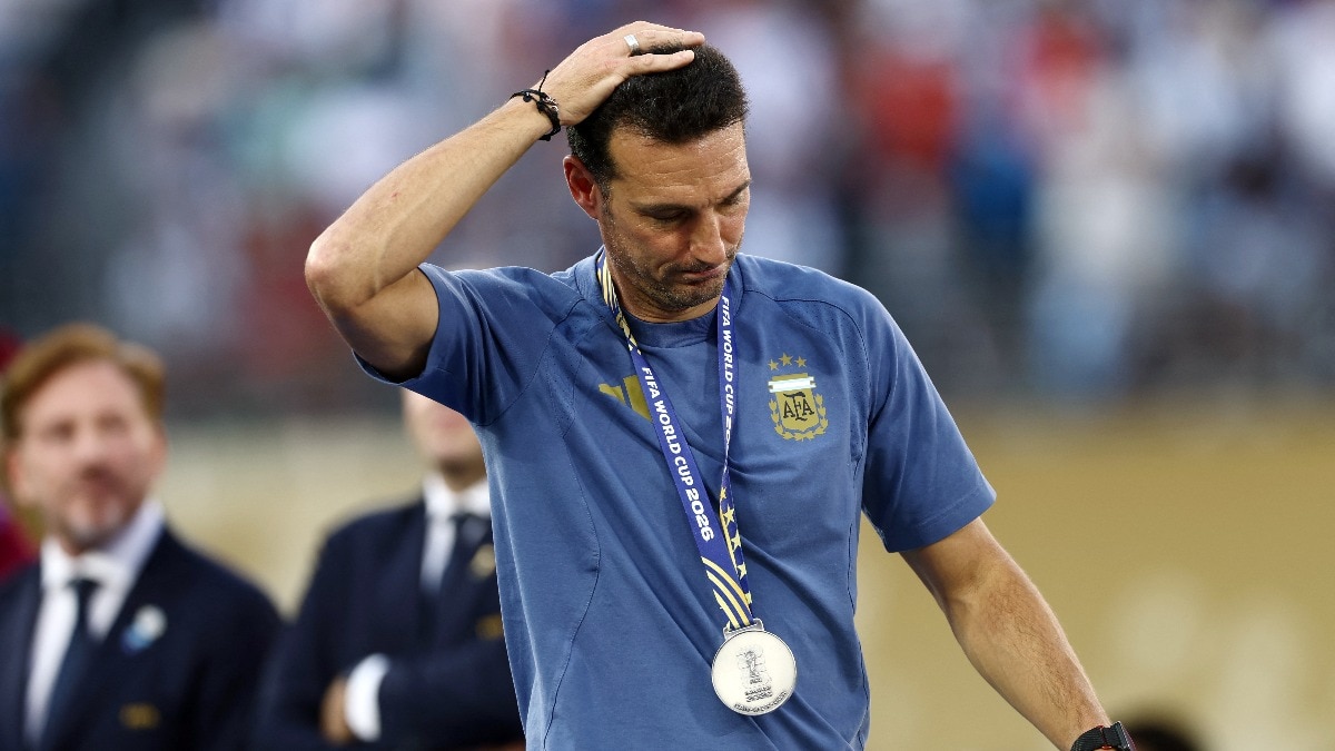 Argentina coach Lionel Scaloni had tears in his eyes at the FIFA World Cup final press conference: This hurts our soul