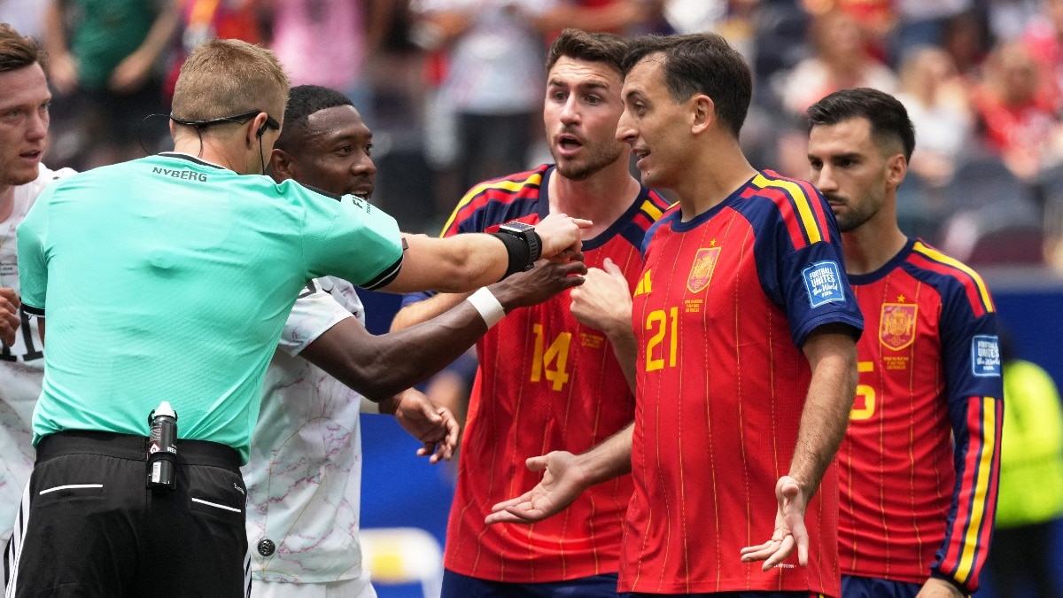 FIFA World Cup final: Spain’s Aymeric Laporte thinks referees should stop Argentina’s physical approach